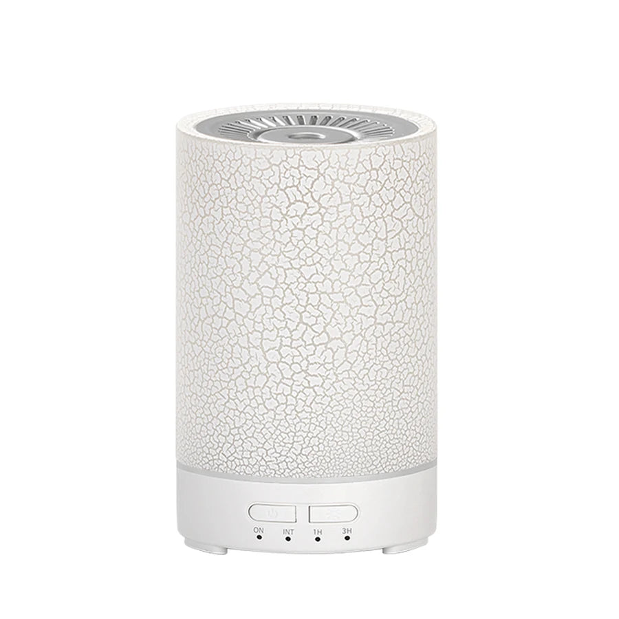 Essential Oil Diffuser Ultrasonic Cool Mist Air Humidifier Usb Power Supply Aroma Diffuser Crack Design With 7 Color Led Lights