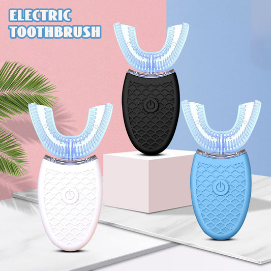 Silicone Electric Toothbrush 360° for Adult Smart Automatic Whitening