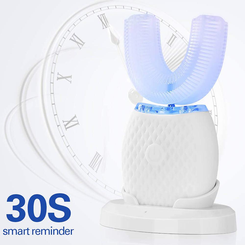 Silicone Electric Toothbrush 360° for Adult Smart Automatic Whitening
