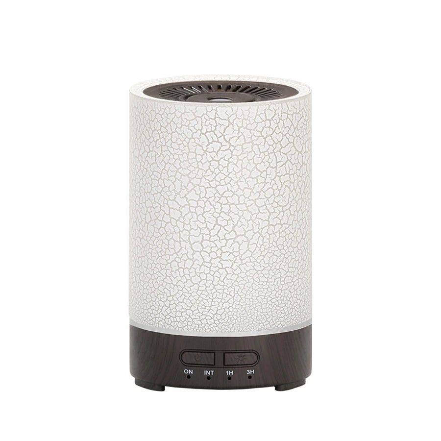 Essential Oil Diffuser Ultrasonic Cool Mist Air Humidifier Usb Power Supply Aroma Diffuser Crack Design With 7 Color Led Lights