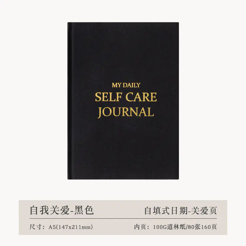 A5 Gratitude Journal for Self-Care and Planning